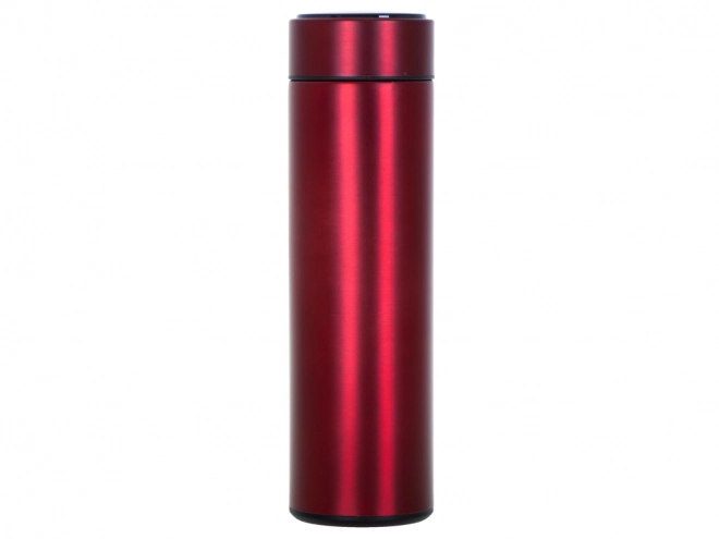 Termohrnek Smart LED 500 ml – Bordový